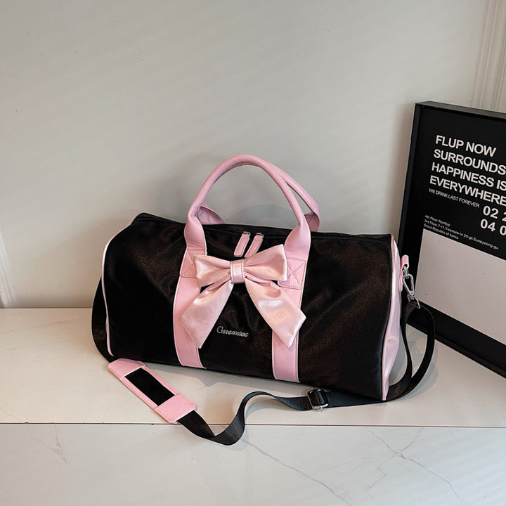 Elegante Schleifen-Akzent Duffel-Tasche Karnz
