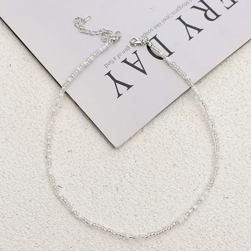 Handgefertigtes Perlen Choker Halsband Karnz