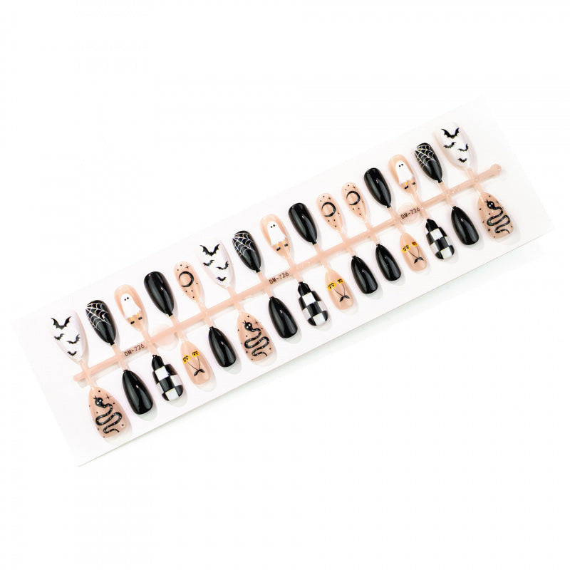 Halloween-Themen Kreative Press-On Nagelkunst