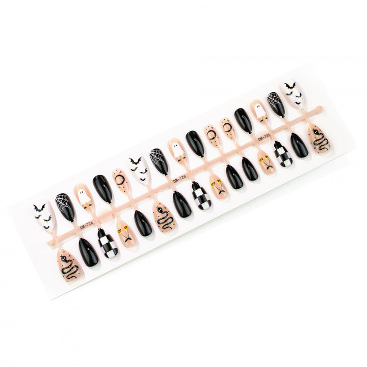 Halloween-Themen Kreative Press-On Nagelkunst