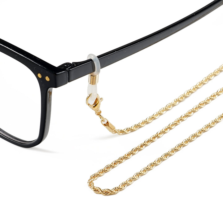 Gedrehte Kabel Brillenhalter Kette Karnz