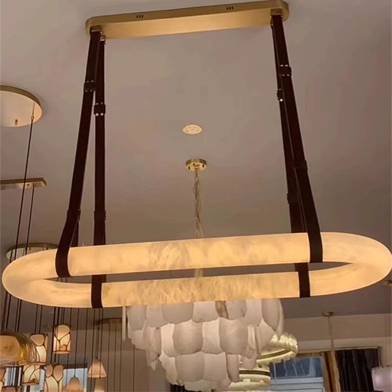Moderne Minimalistische Oval Pendant Light