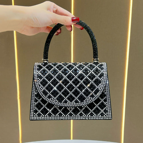 Glänzende Strass Abendhandtasche