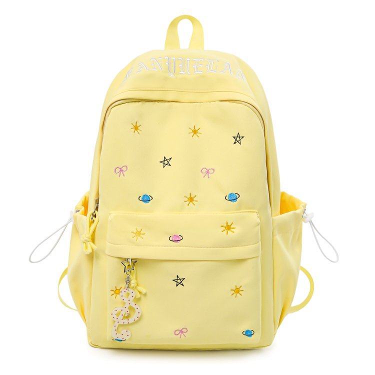 Trendige bestickte Rucksack