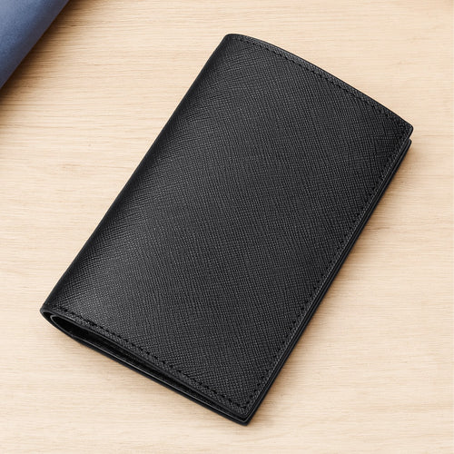 Minimalist RFID-blockierende Lederkartenhalter Karnz