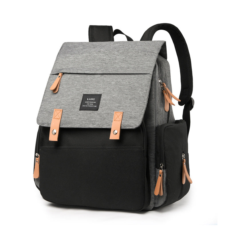 Multi-Taschen-Canvas-Rucksack Karnz