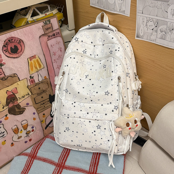 Stylischer Sternenbedruckter Rucksack Karnz 1791205378