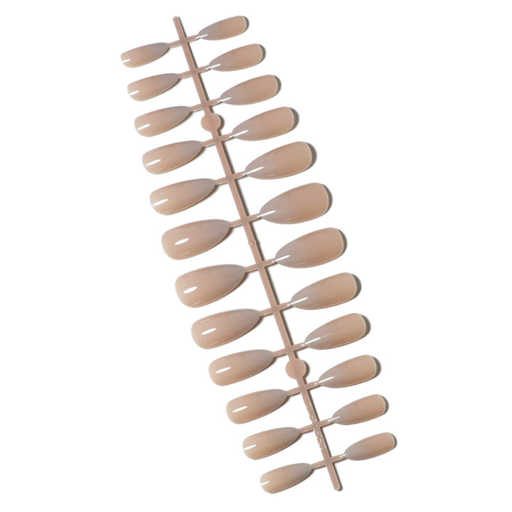 Natürlicher Effekt Press-On Nail Set Karnz