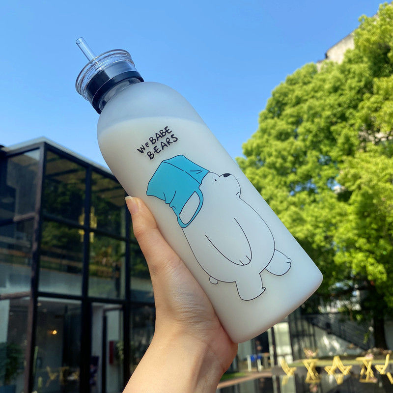 Damen kreative Trinkflasche mit verspieltem Pandadesign Karnz