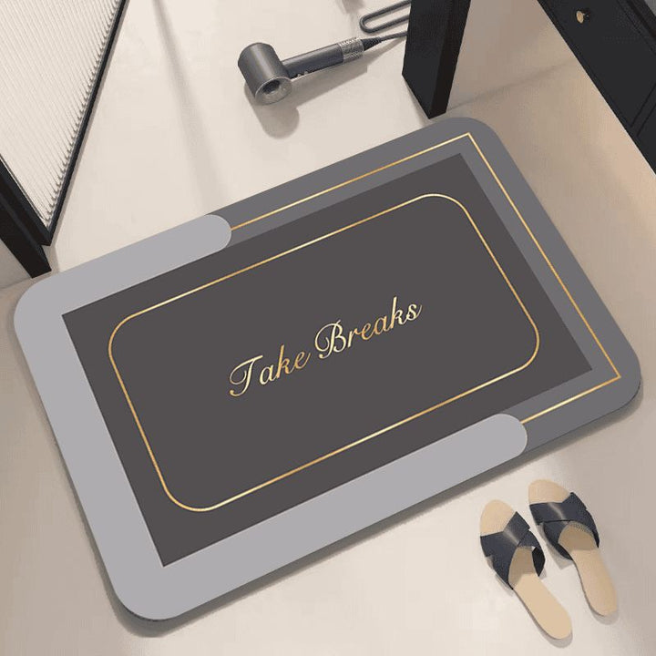 Luxuriöse rutschfeste Badezimmermatte