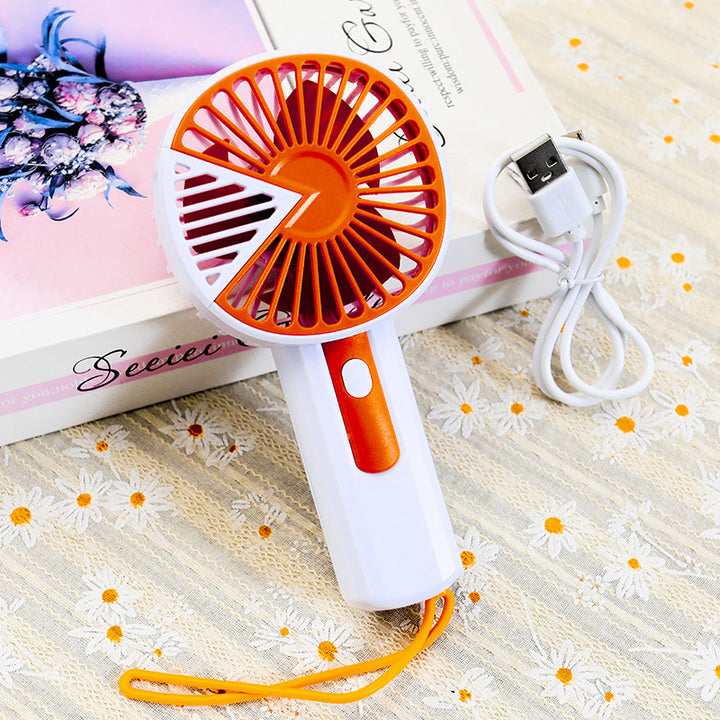 Damen Tragbarer USB Handventilator mit flexiblem Neigungsmechanismus Karnz