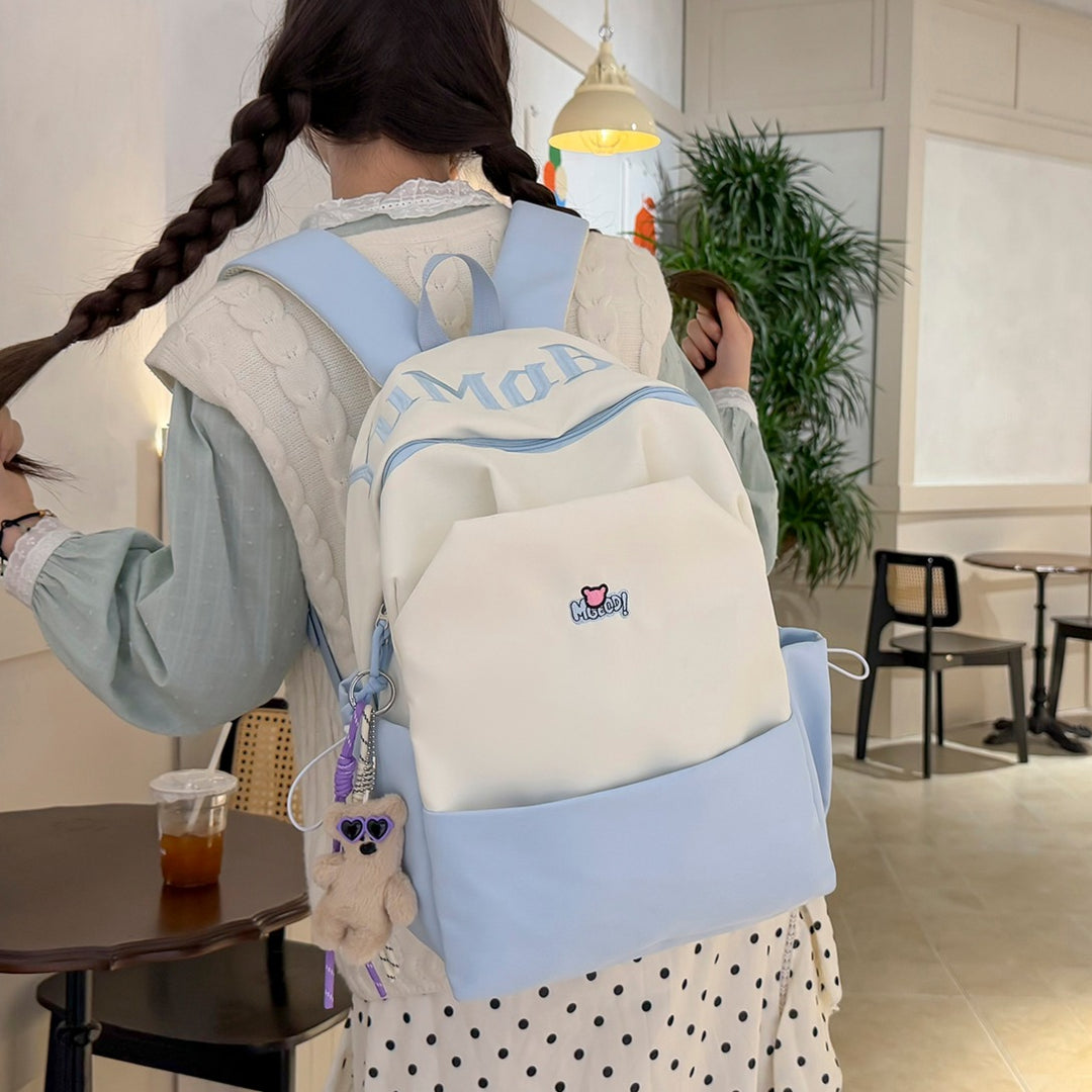 Multi-Fach Fach Leicht Casual Rucksack Karnz