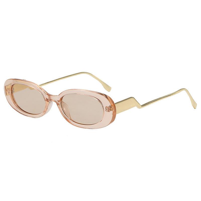 Damen retro-inspirierte Sonnenbrille mit zeitgemäßem Design und markantem Rahmen Karnz