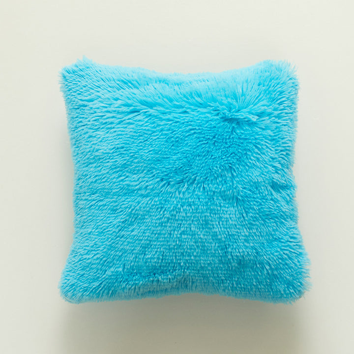 Plüschweiche Textur Dekokissen