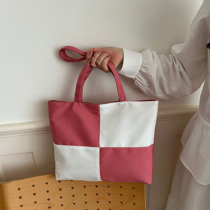 WoSpacious Geometrisches Design Tasche Karnz