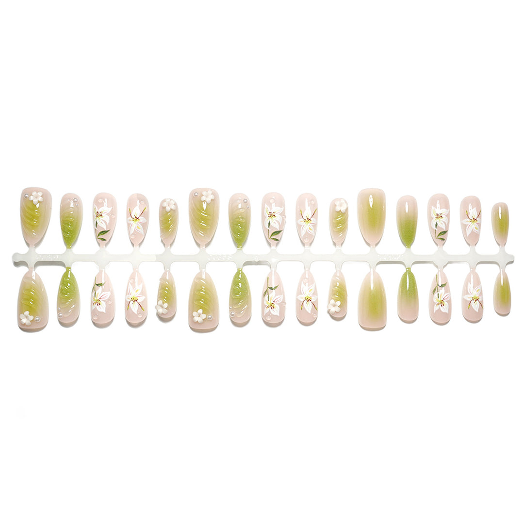 Premium Druck-Nagel Set