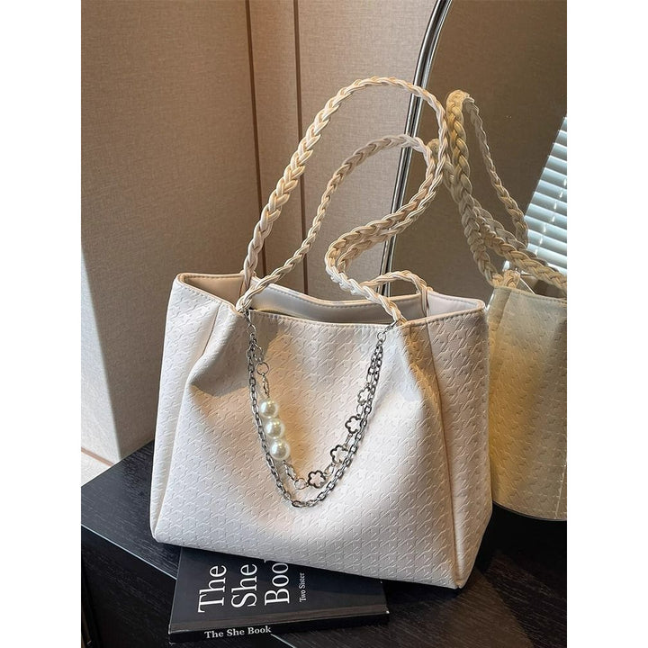 Luxuriöse strukturierte Handtasche Karnz