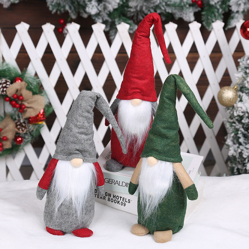 Dekorativer Weihnachtsgnom Karnz