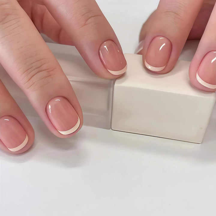Professionelles French Tip Nagelset Karnz