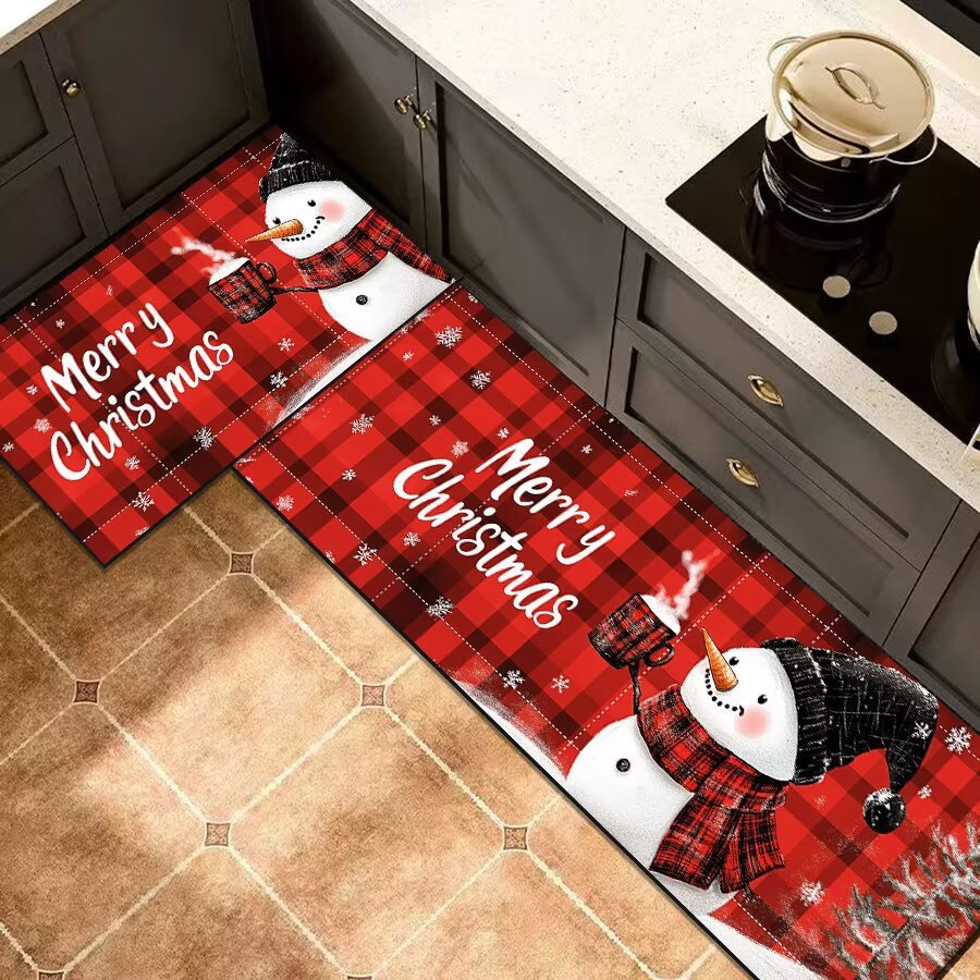 Weihnachtsmotiv Küchenläufermatte für Zuhause