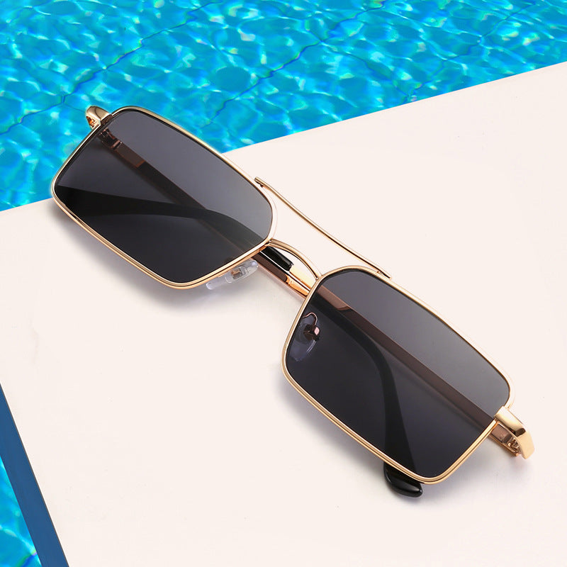Damen Moderne Rechteckbrille Karnz