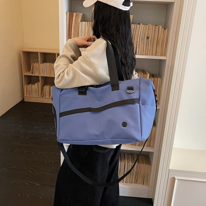 Geräumige Gym Schultertasche Karnz