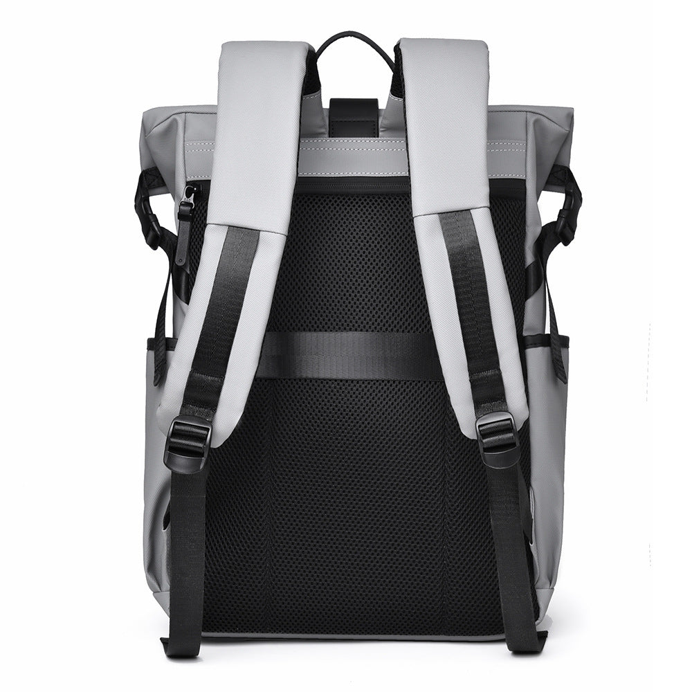 Stylischer Roll-Top Reise-Rucksack Karnz
