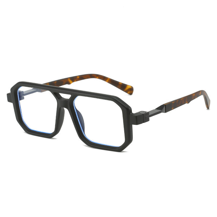 Fette Übergroße Achtkantige Sonnenbrille Karnz
