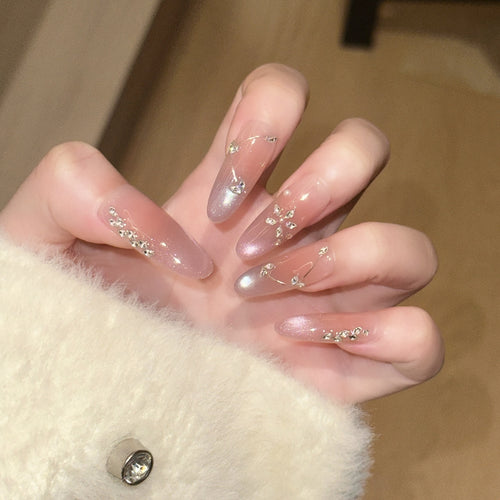 Elegantes wiederverwendbares Acryl-Nagelset