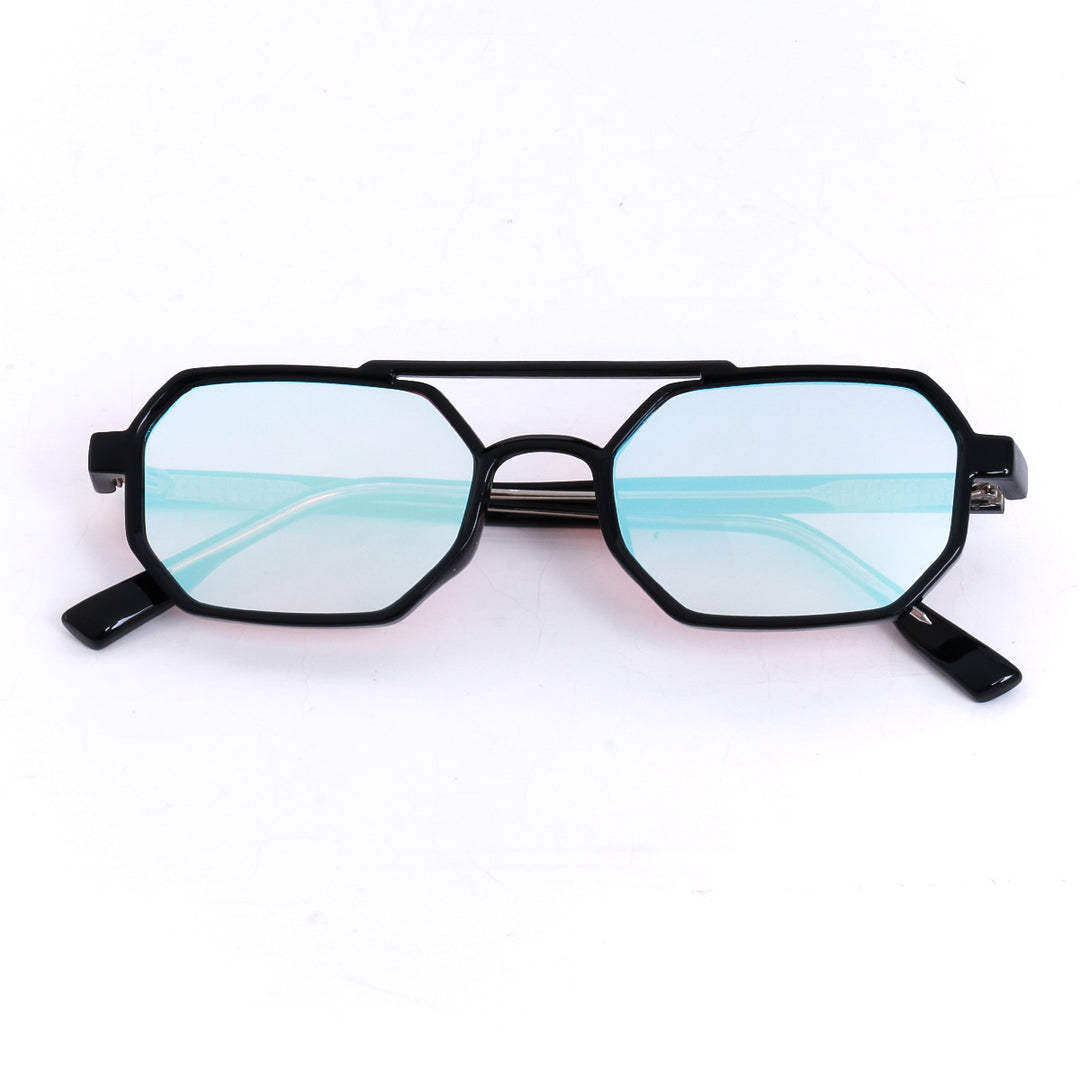 Damen Sonnenbrille im modernen, hexagonalen Design Karnz