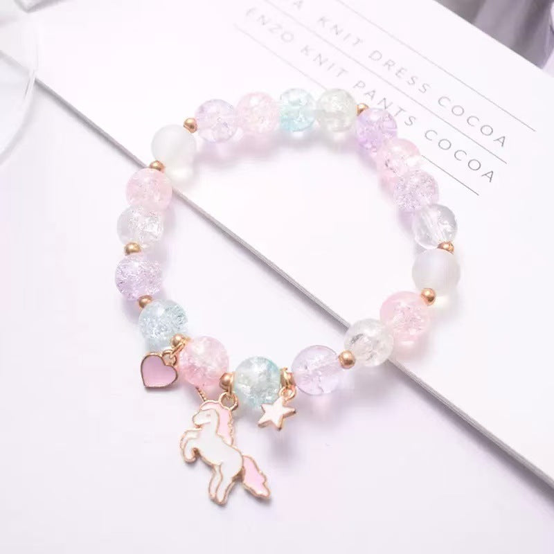 Niedliche Perlen Charm Armband Karnz