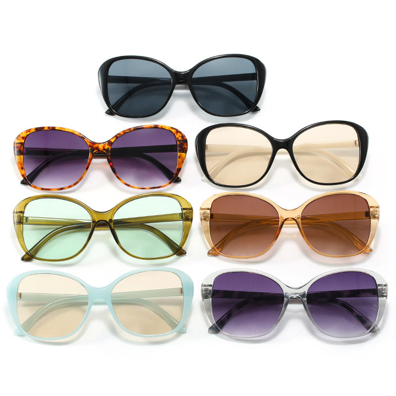 Damen modische oversized Sonnenbrille mit luxuriösem Design Karnz
