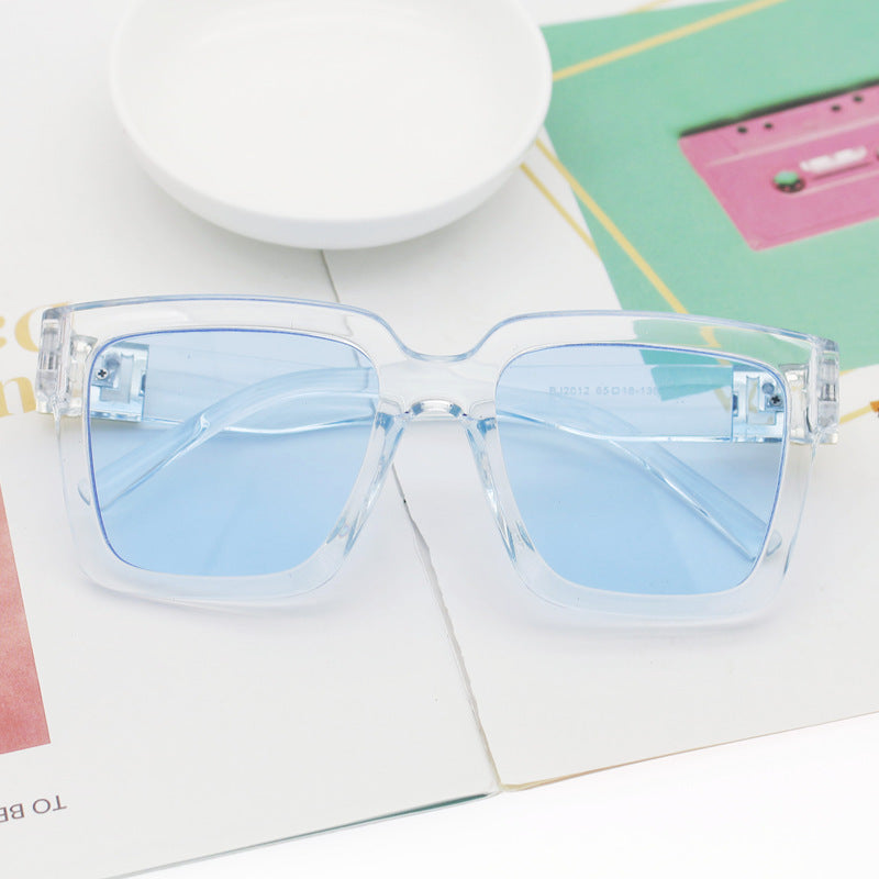 Damen modische quadratische Sonnenbrille mit hochwertiger UV-Schutztechnologie Karnz