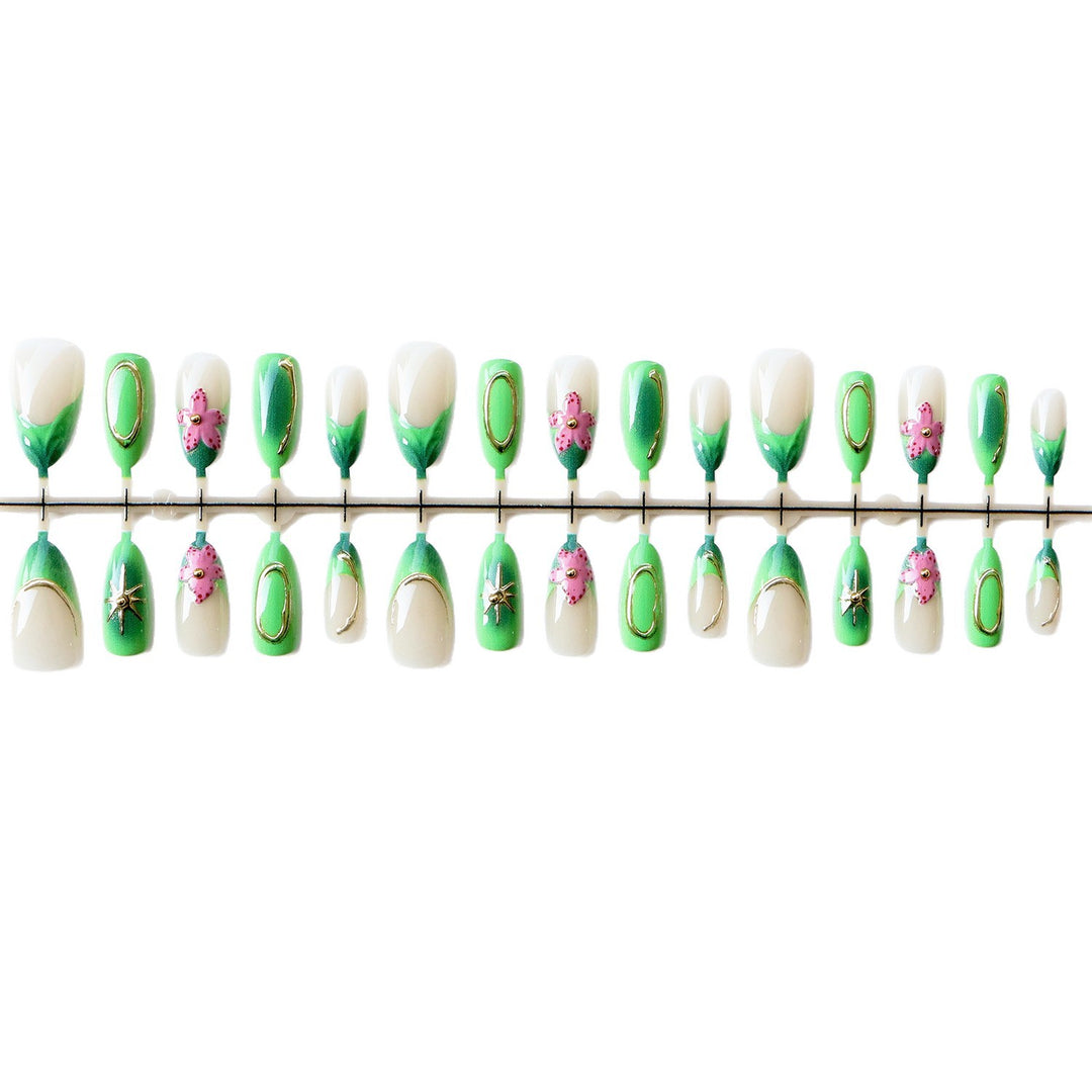 Künstlerisches dekoratives Nagelset