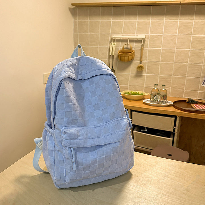 Schachbrettmuster Rucksack
