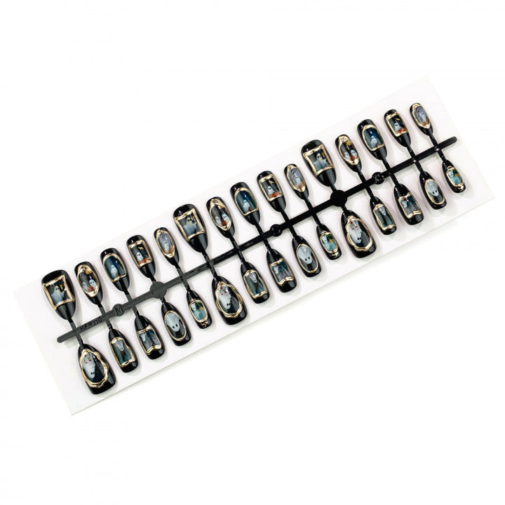 Geister-Themen Press-On Nagelkunst Set