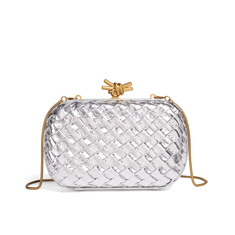 Elegante gewebte Abend-Clutch Karnz