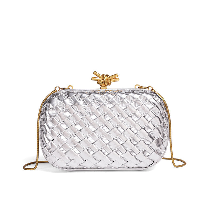Elegante gewebte Abend-Clutch Karnz