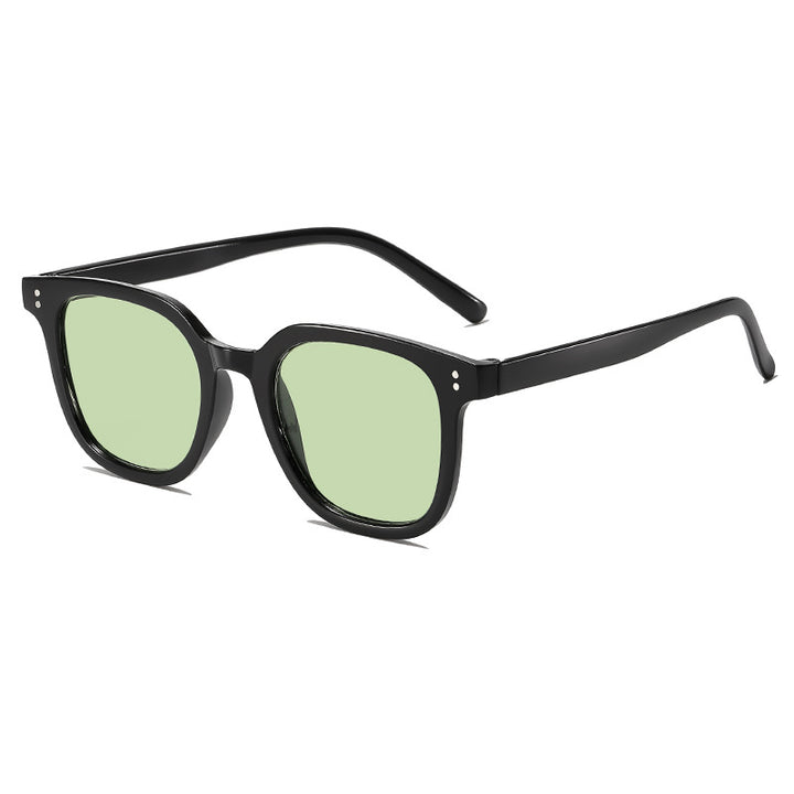 Stylische Retro Quadrat Sonnenbrille Karnz