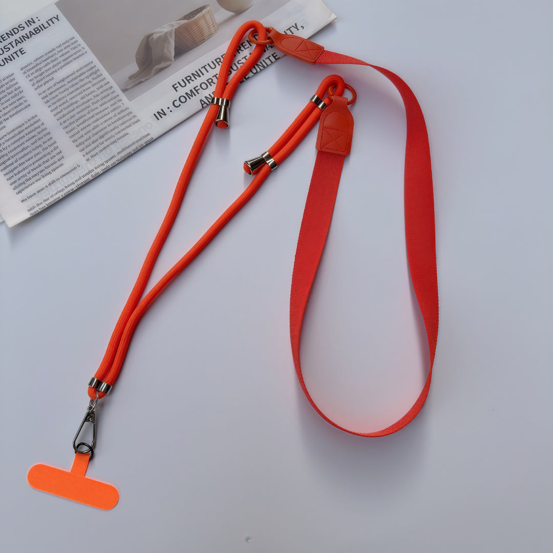 Multifunktionale verstellbare Halskette mit ID-Halter Karnz
