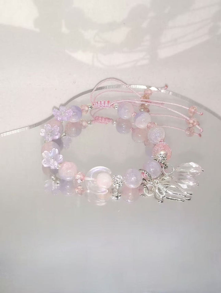 Handgefertigtes florales Perlen charm Armband Karnz