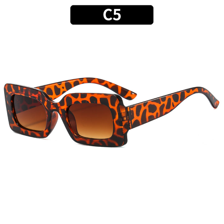Stylische Retro Quadratische Sonnenbrille