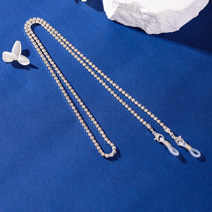 Rhinestone Brillenhalterkette Karnz
