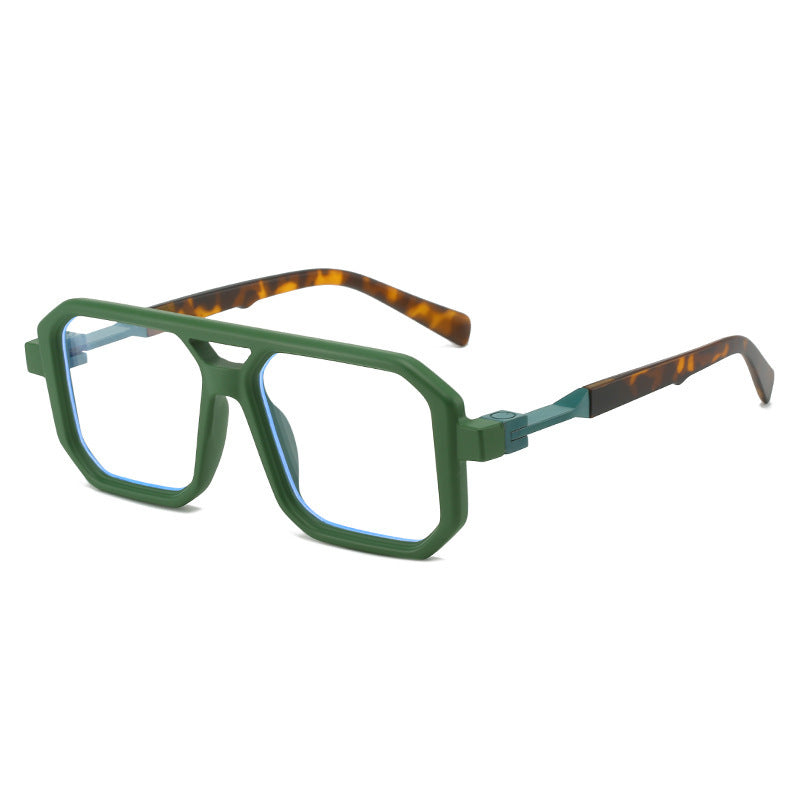 Fette Übergroße Achtkantige Sonnenbrille Karnz