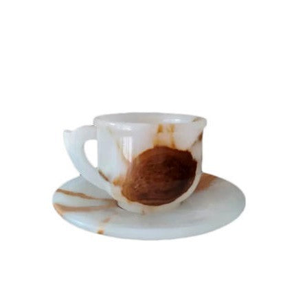 Stilvolles Marmor Kaffeetassen-Set