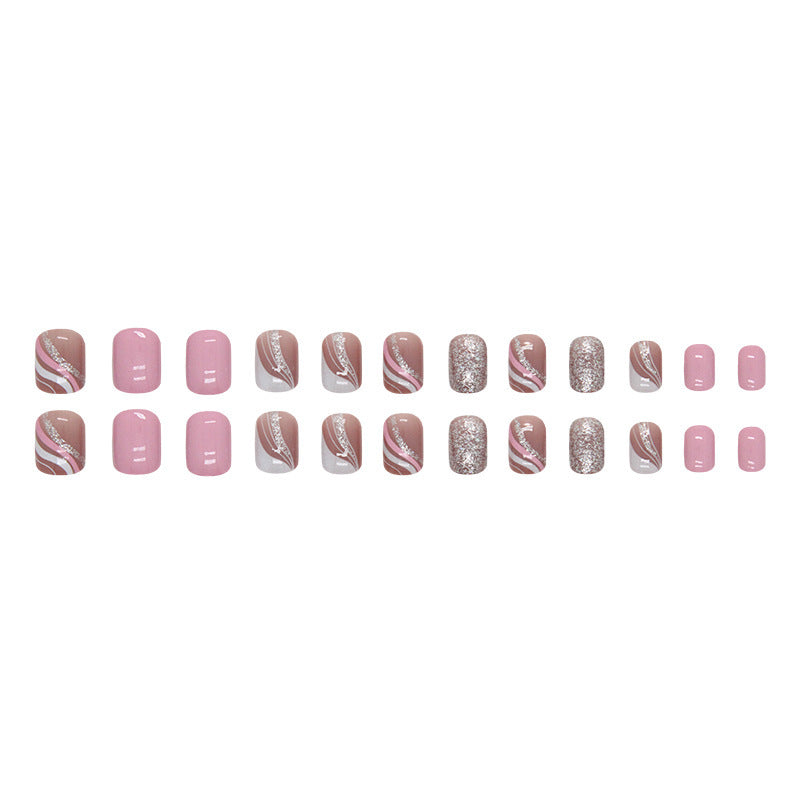 Künstlerisches Glitter-Nageldesign-Set Karnz