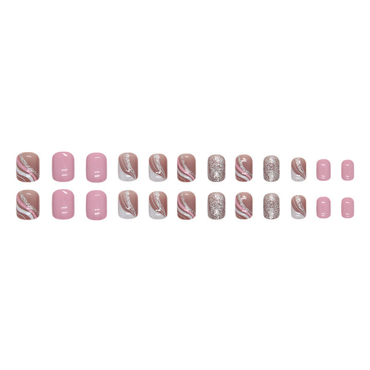 Künstlerisches Glitter-Nageldesign-Set Karnz