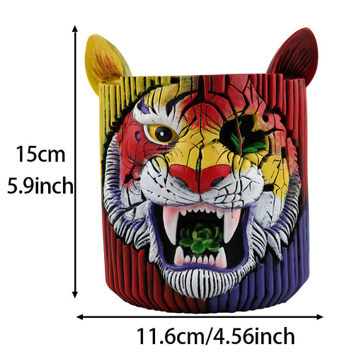 Tiger-Themen Dekorative Pflanzgefäß