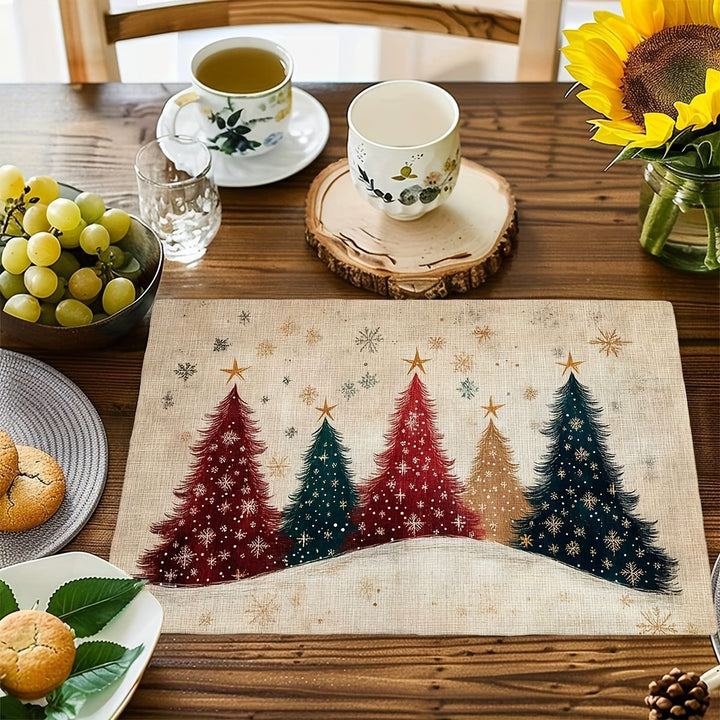Festliche Weihnachtsküchenmatte