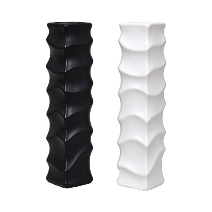 Dekorative Slim Wave Vase Karnz